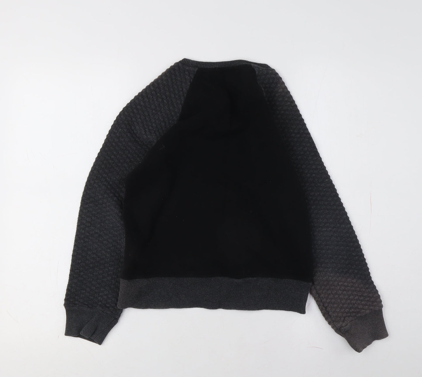 Gap Girls Black Snowflake Pullover Sweatshirt 10 Years