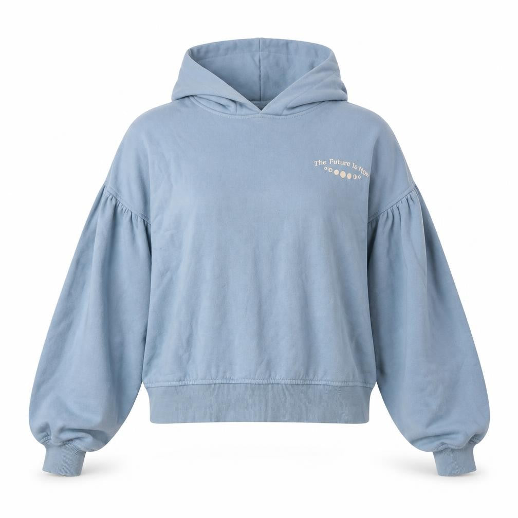 H&M Women's Blue Horoscope Pullover Hoodie, Size S