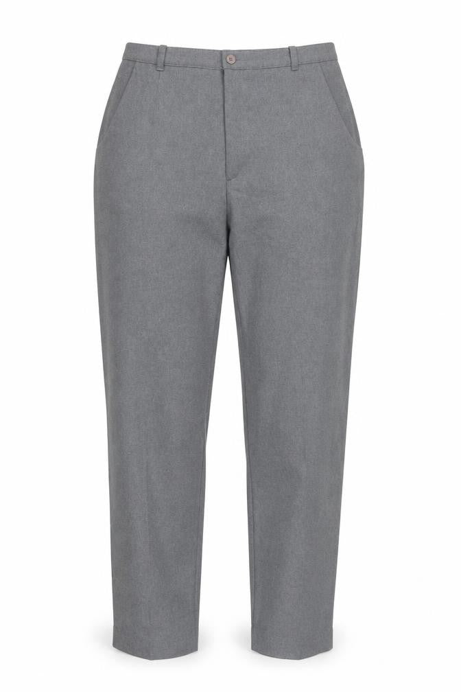 Levi's Women's Grey Polyester Trousers Size 12