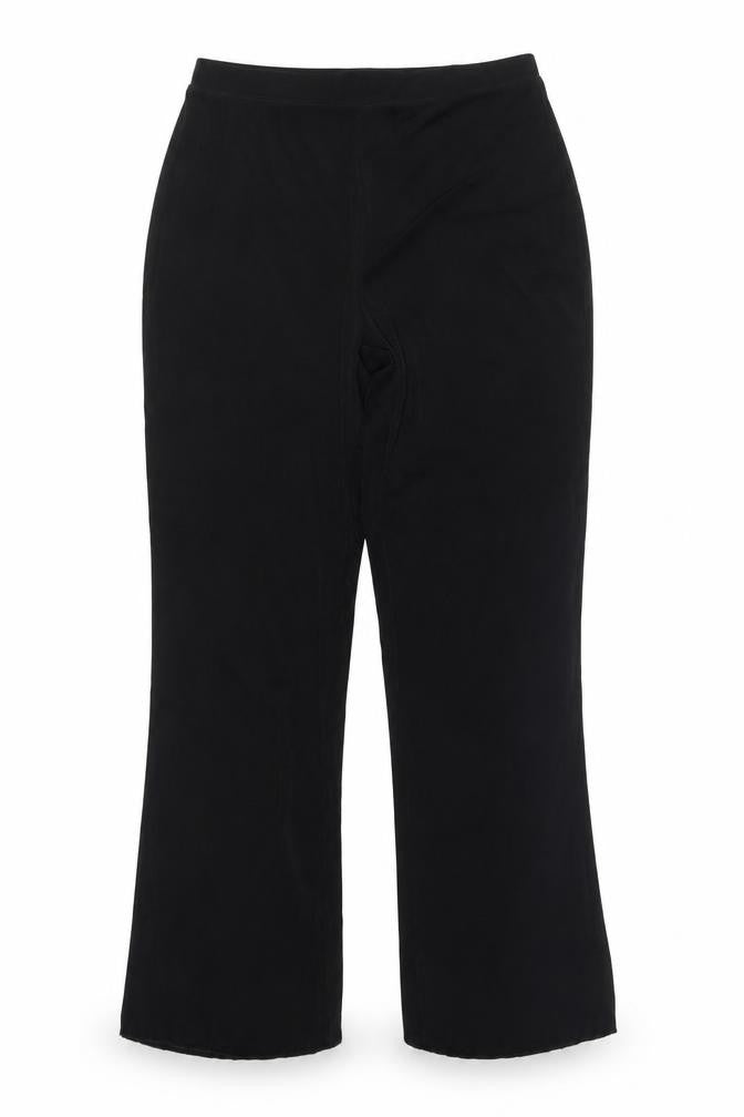 Jaclyn Smith Women's Black XS Straight Trousers