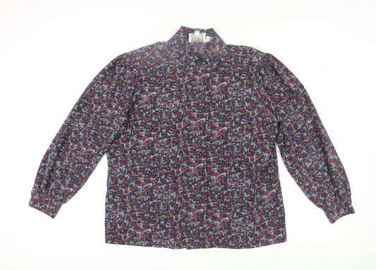 Peters & Ashley Women's Multicoloured Button-Up Shirt
