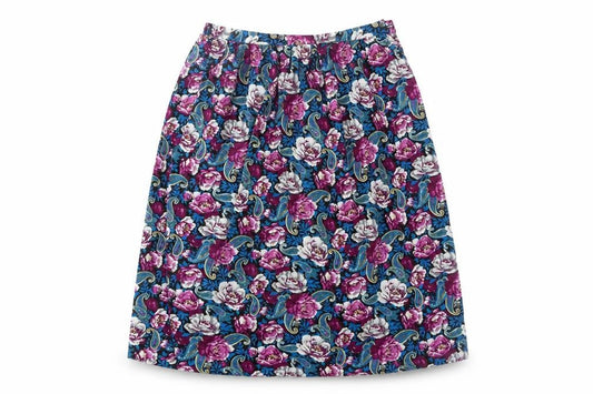 Tan Jay Women's Multicoloured Midi Peasant Skirt - Size 10