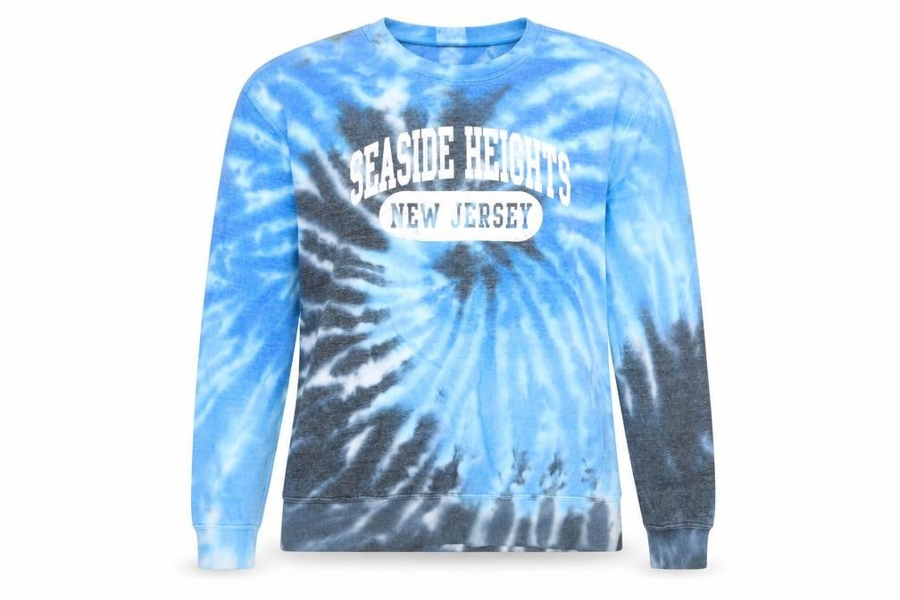 Dreamsicle Unisex Blue Tie-Dye Sweatshirt L