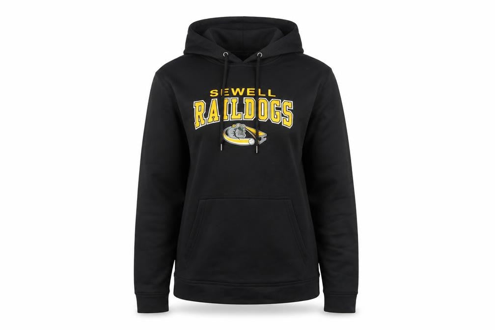 Sport-Tek Unisex Black Hoodie S Polyester Logo