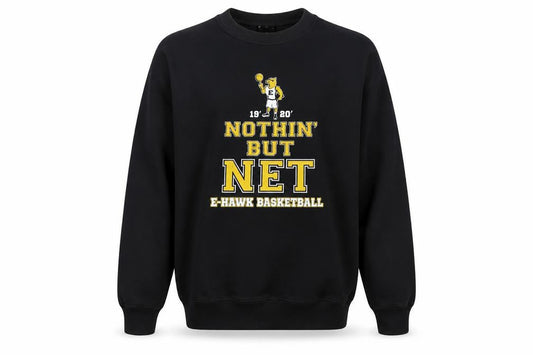 Gildan Men's Black Basketball Graphic Sweatshirt, Size S