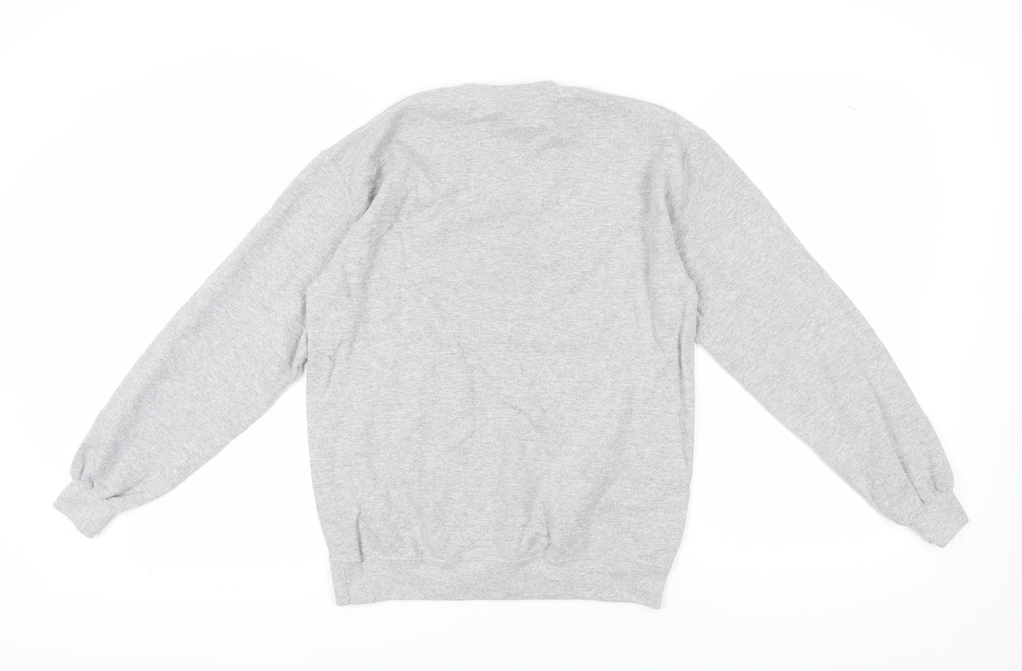 Gildan Unisex Grey Graphic Pullover Sweatshirt S