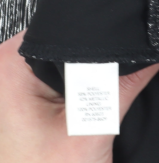 Christopher & Banks Women's Silver Petite XL Blouse