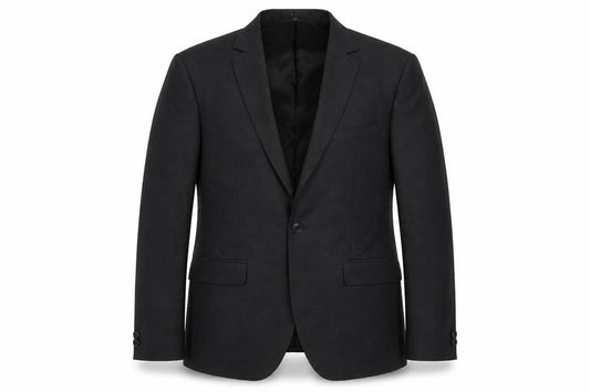 Moss London Black Blazer, Men's, 40R, Slim Fit