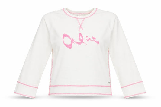 Onfire Women's White Long Sleeve T-Shirt, Size 3