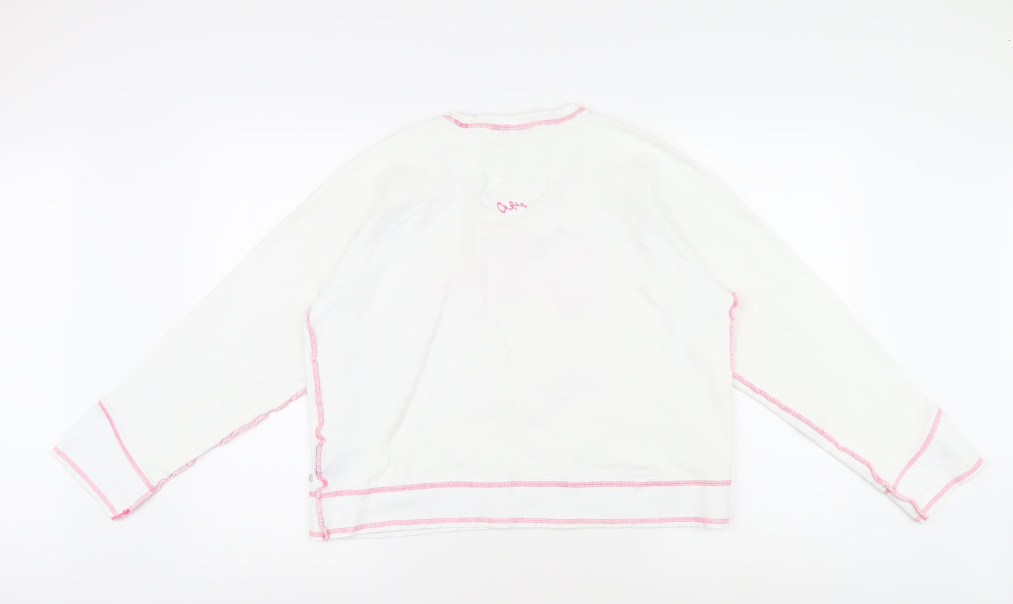 Onfire Women's White Long Sleeve T-Shirt, Size 3