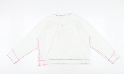 Onfire Women's White Long Sleeve T-Shirt, Size 3