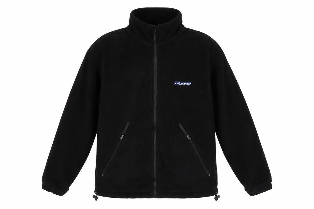 Highlander Men's Black Full Zip Sweatshirt M