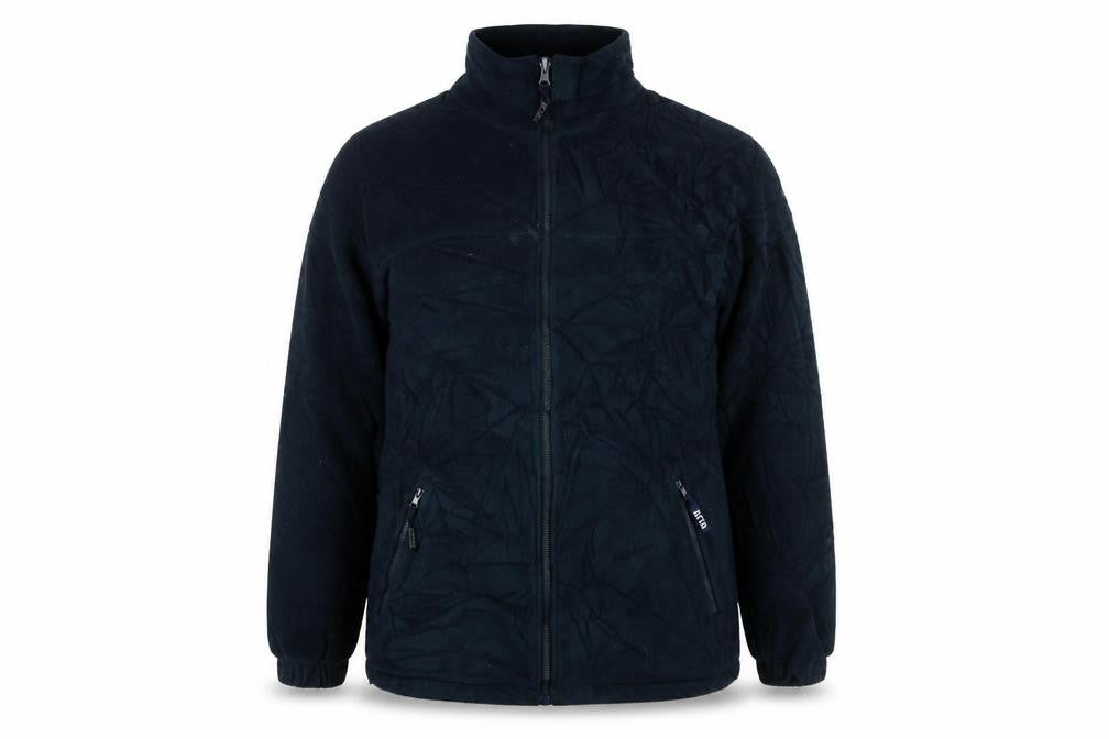 Arco Men's Blue Fleece Jacket Size L Casual Winter Warm