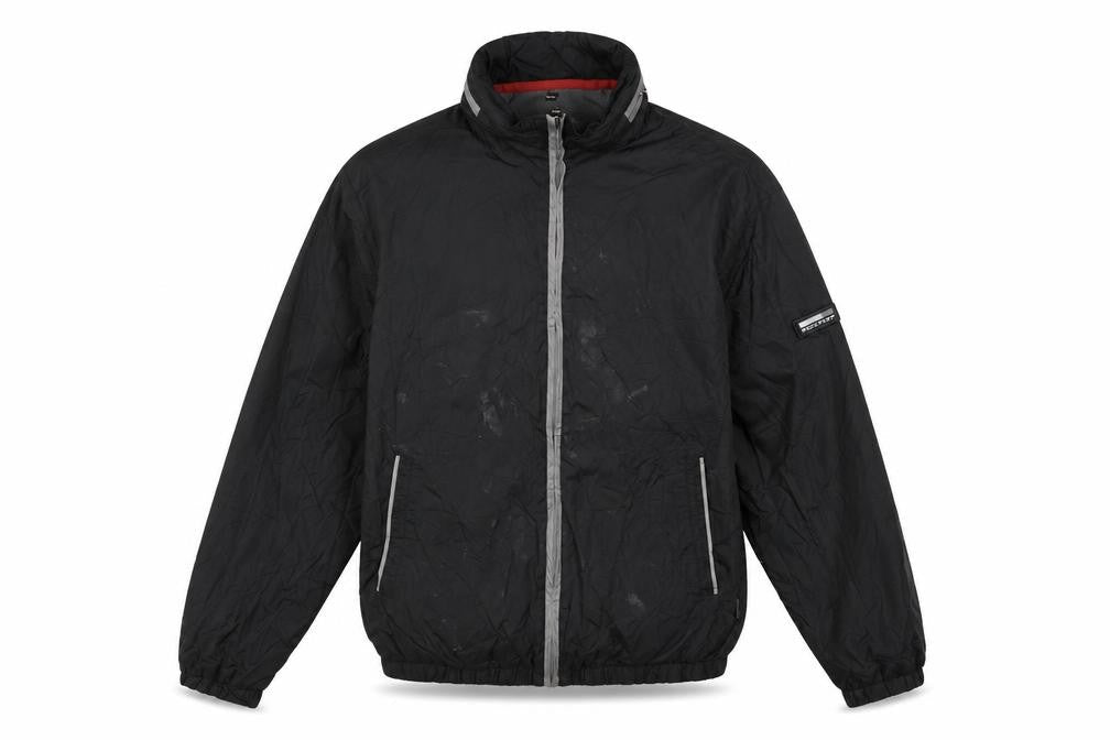 Rockport Men's Black Windbreaker Jacket S Casual