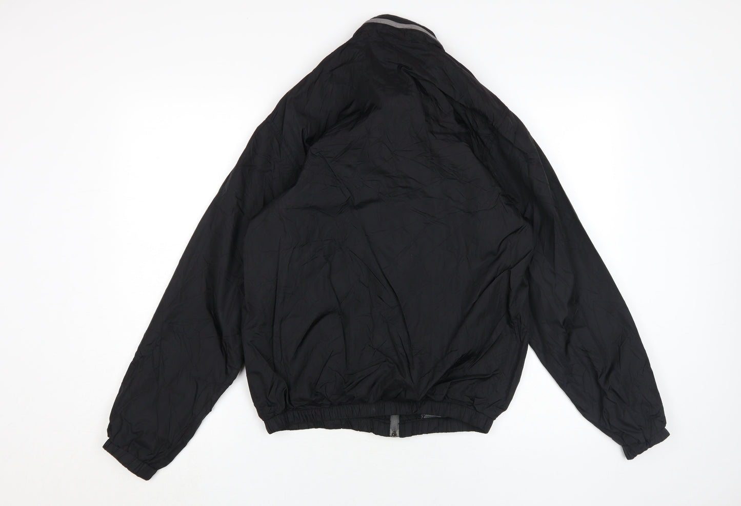 Rockport Men's Black Windbreaker Jacket S Casual