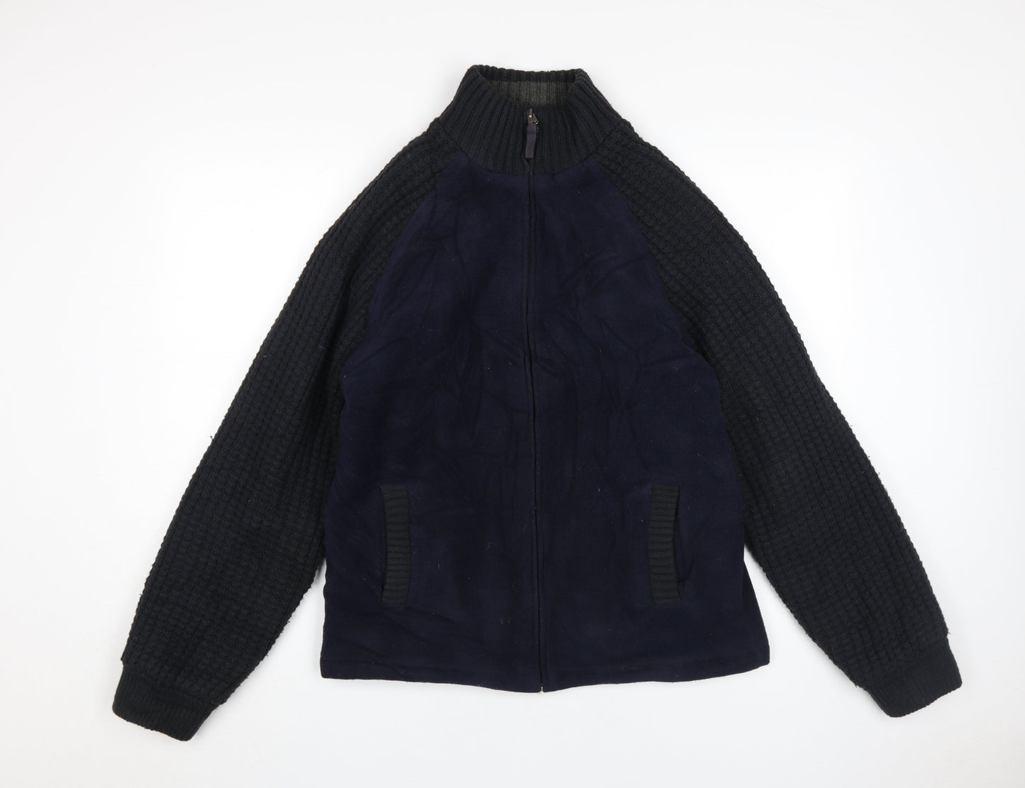 Kensington Eastside Men's Black Bomber Jacket Size M
