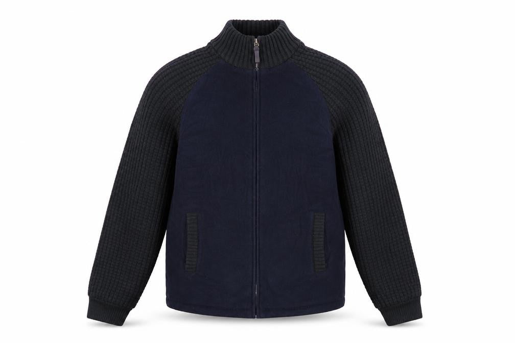 Kensington Eastside Men's Black Bomber Jacket Size M