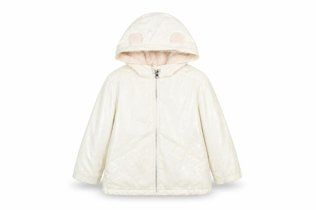 Marks & Spencer Girls Ivory Puffer Jacket 5-6Y