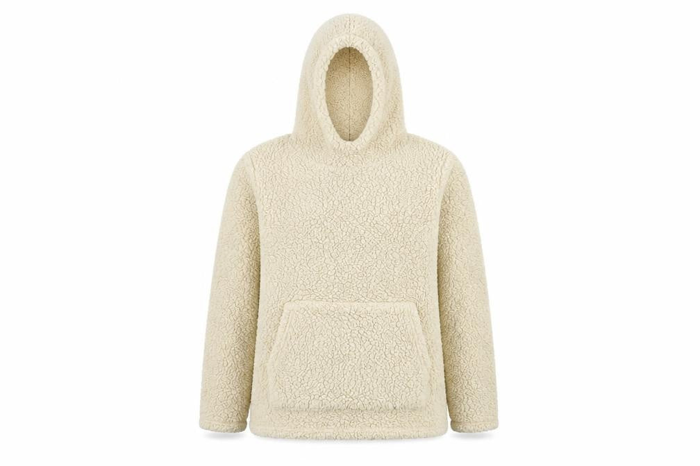 Mountain Warehouse Girls Beige Fleece Hoodie PRS