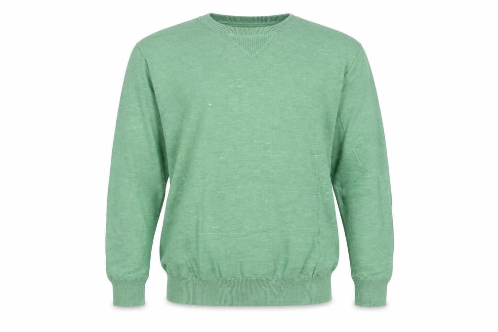 J.Crew Men's Green Pullover Sweatshirt, Size S, Cotton