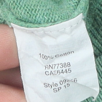 J.Crew Men's Green Pullover Sweatshirt, Size S, Cotton