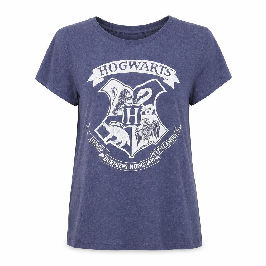 Harry Potter Women's Blue T-Shirt Size 12