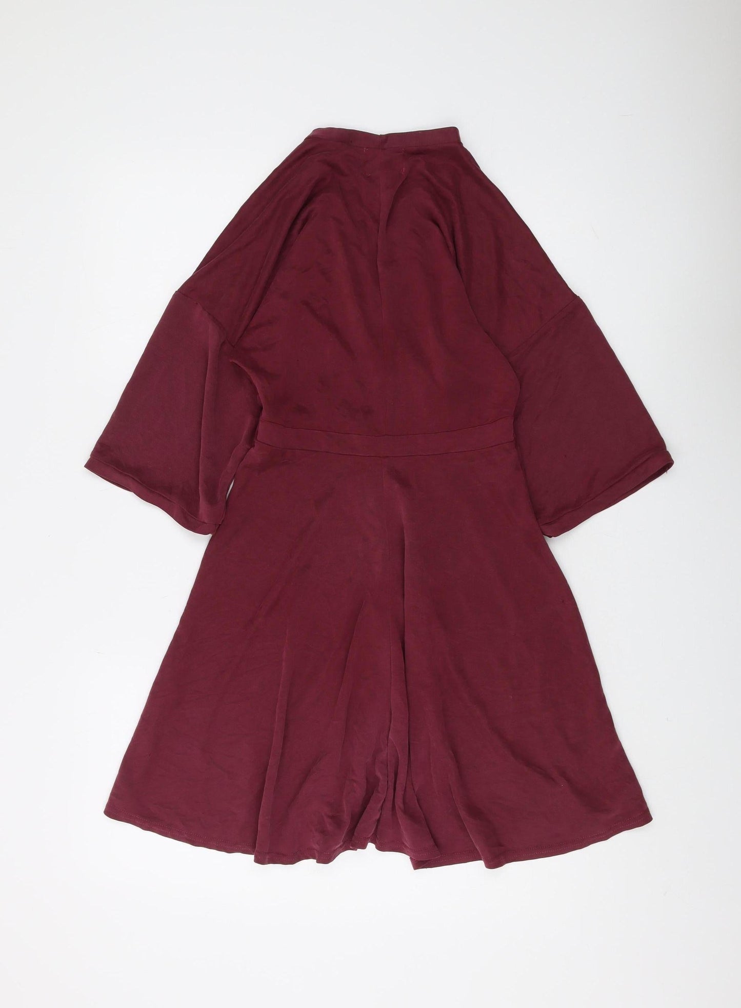 Silence + Noise Women's Red Wrap Dress