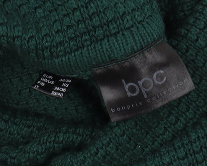 Bonprix Women's Green Pullover Jumper, Size 6