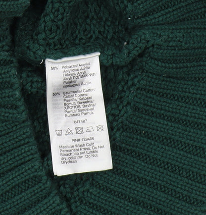 Bonprix Women's Green Pullover Jumper, Size 6