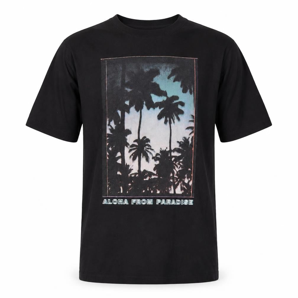 Label of Graded Goods Men's Black Beach T-Shirt XS