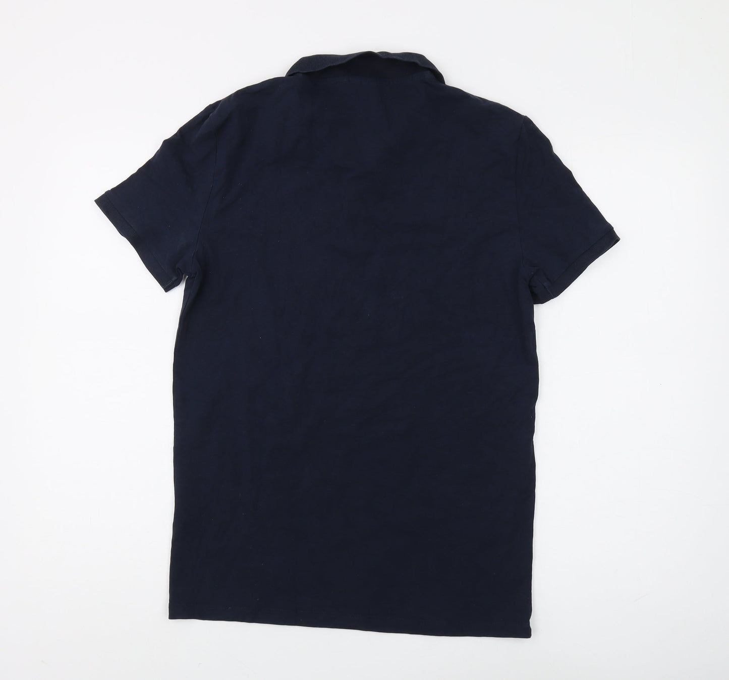 Asos Men's Blue Polo Shirt Size L Short Sleeve Casual