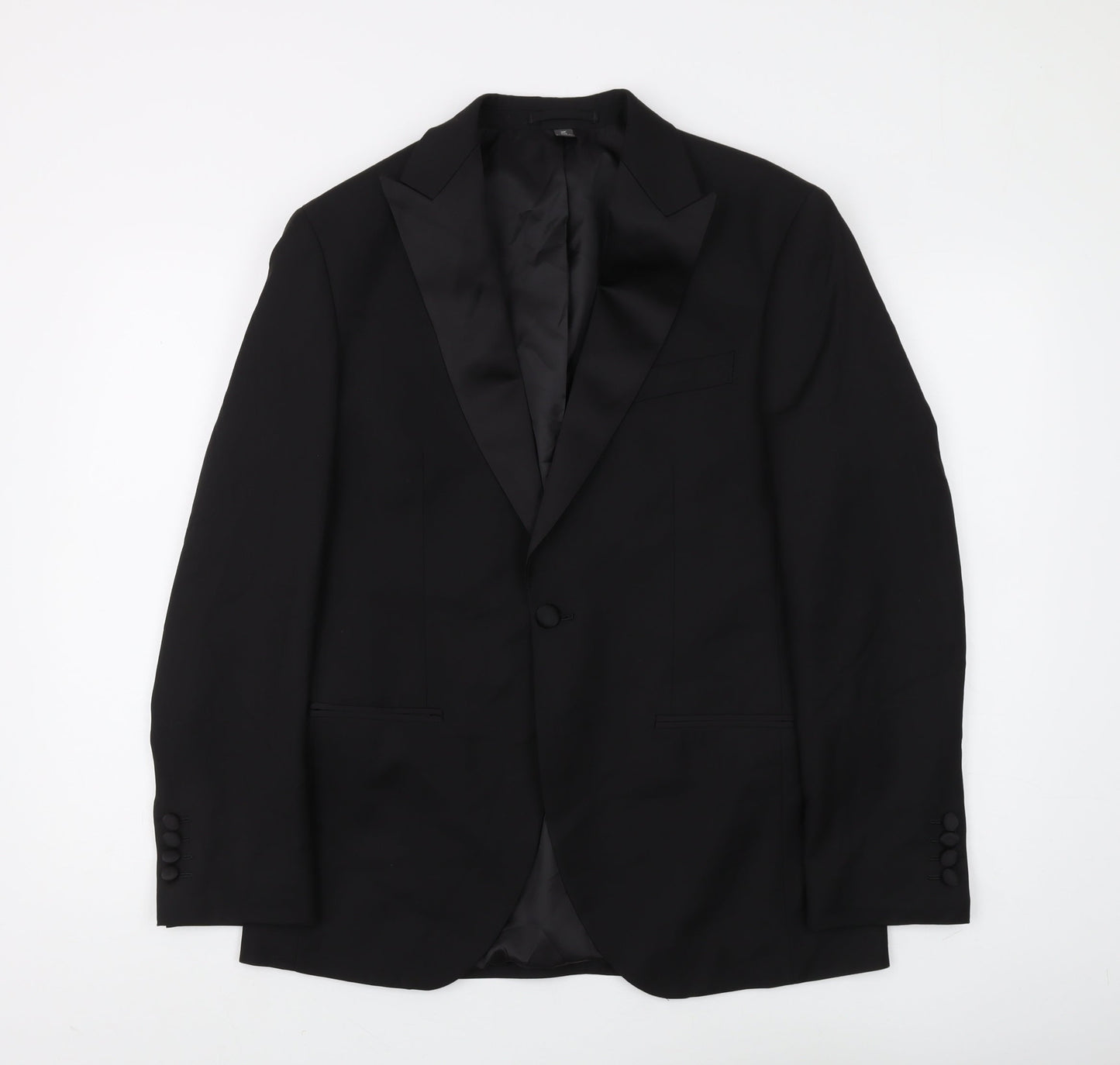 Marks and Spencer Men's Black Tuxedo Blazer 38S