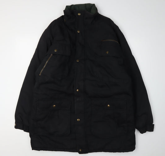 Original Windbreaker Men's Black L Zip Windbreaker Jacket
