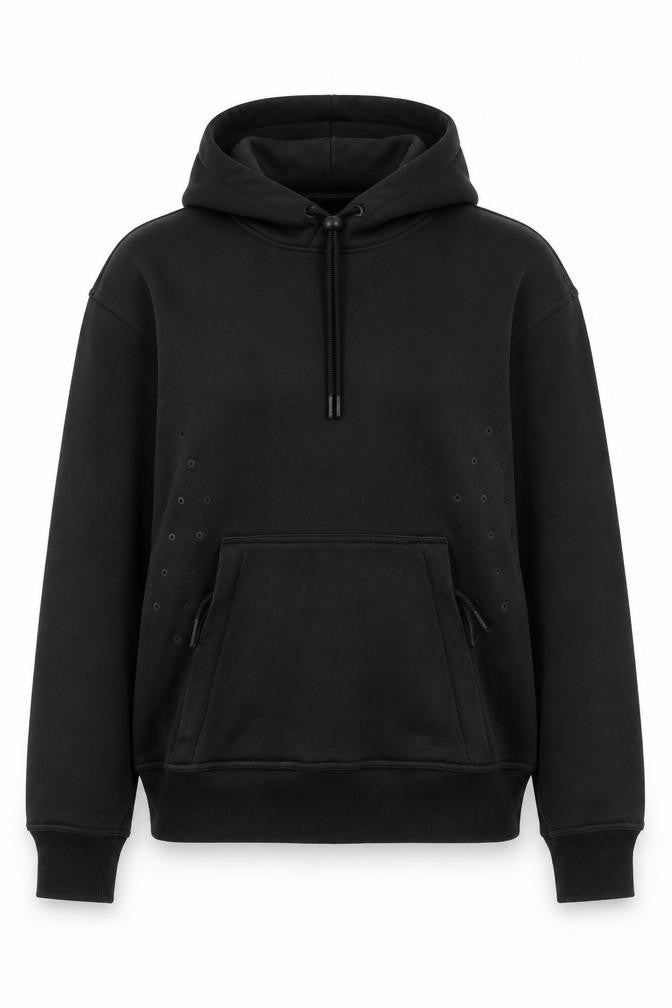 Kalenji Unisex Black Pullover Hoodie S