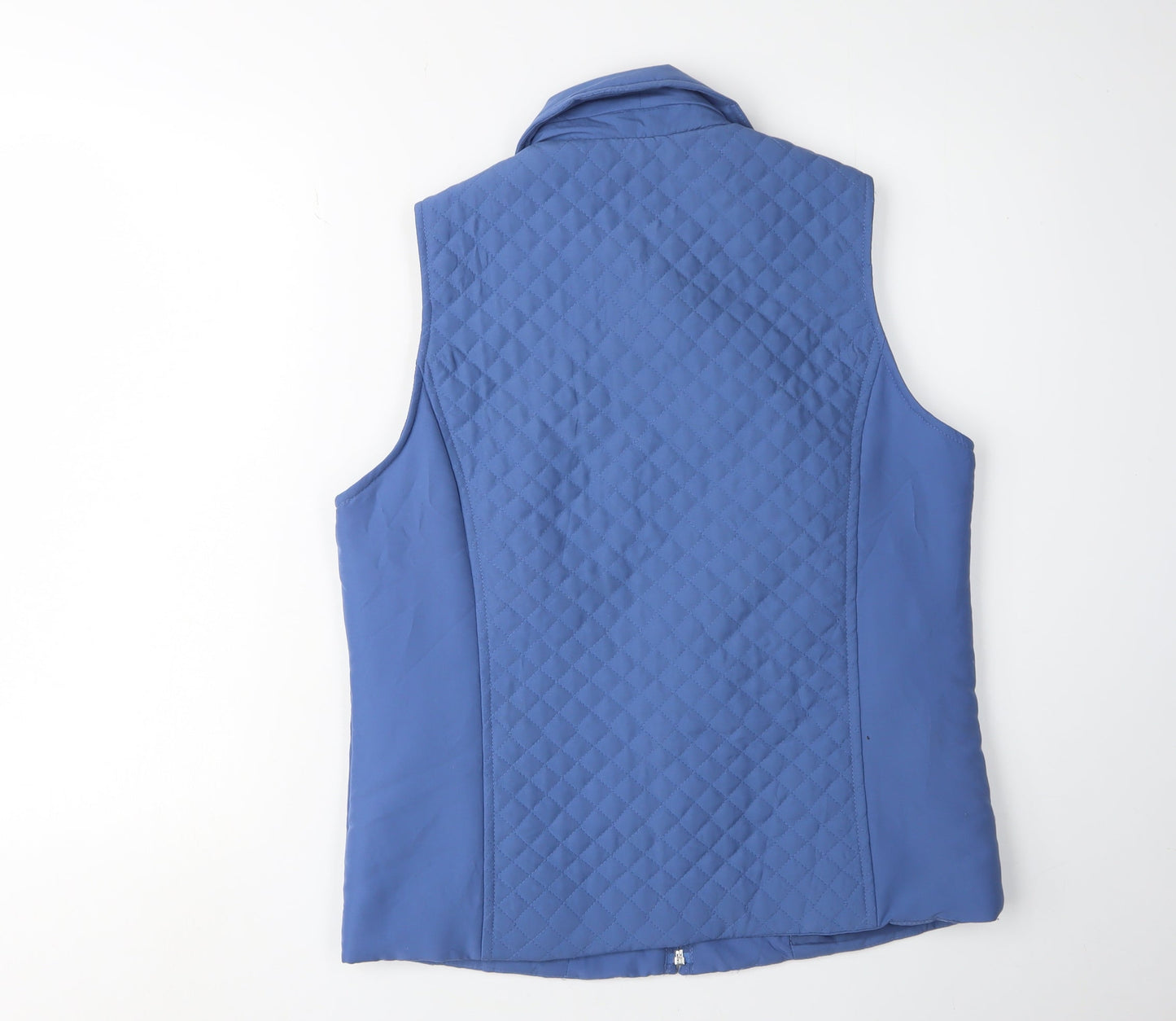 EWM Women's Blue Quilted Waistcoat S