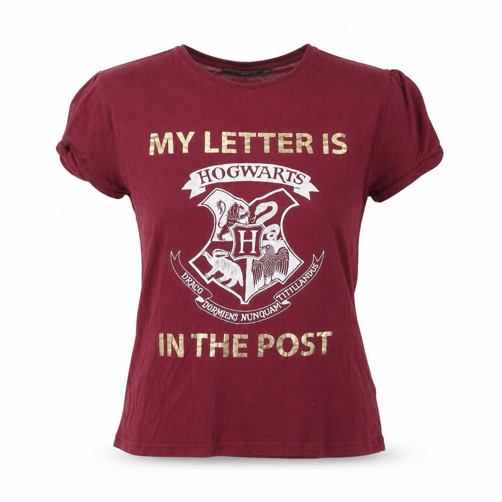 Harry Potter Unisex Red T-Shirt Size 12