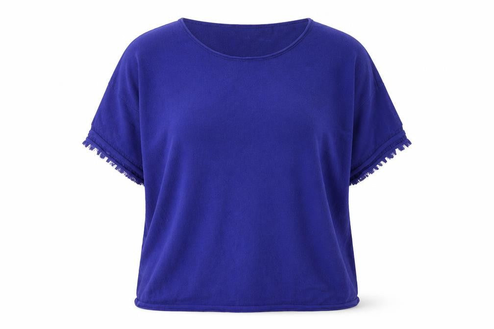 Benetton Women's Blue Pullover Jumper, M, Casual Knit