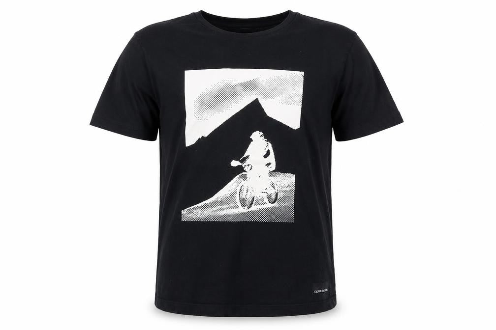 Calvin Klein Jeans Black XS Graphic Men's T-Shirt