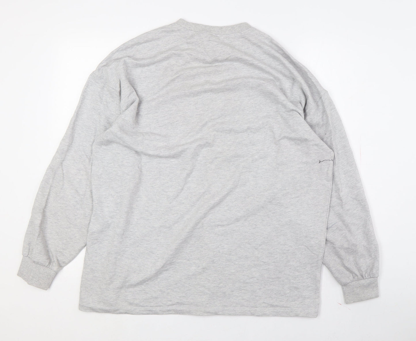 H&M Divided Grey Pullover Sweatshirt, Unisex L