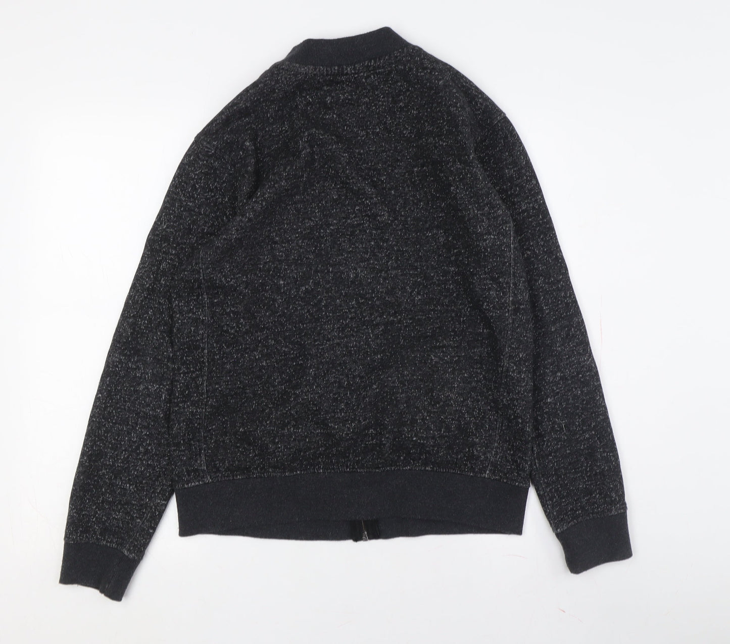 Burton Menswear Black Bomber Jacket - S, Regular Fit