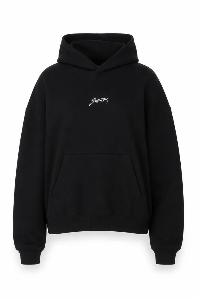 Zara Women's Black Pullover Hoodie S