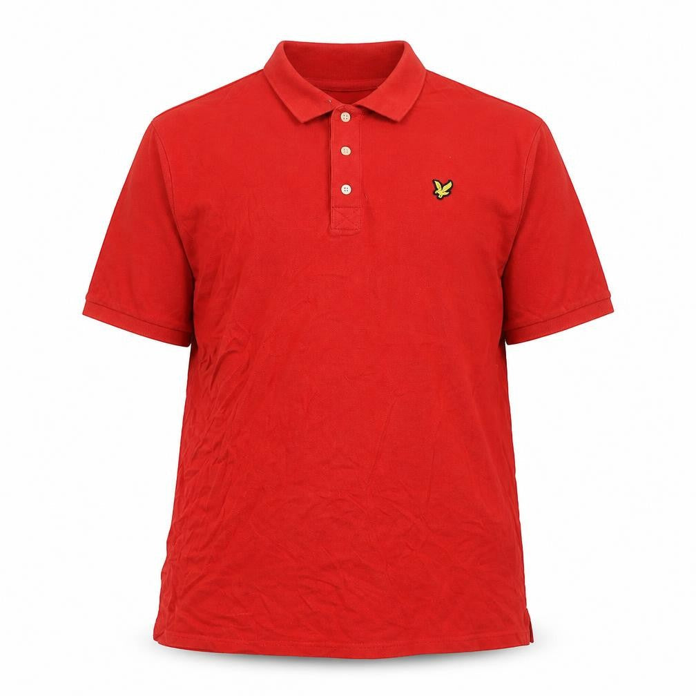 Lyle & Scott Men's Red Polo Shirt 2XL
