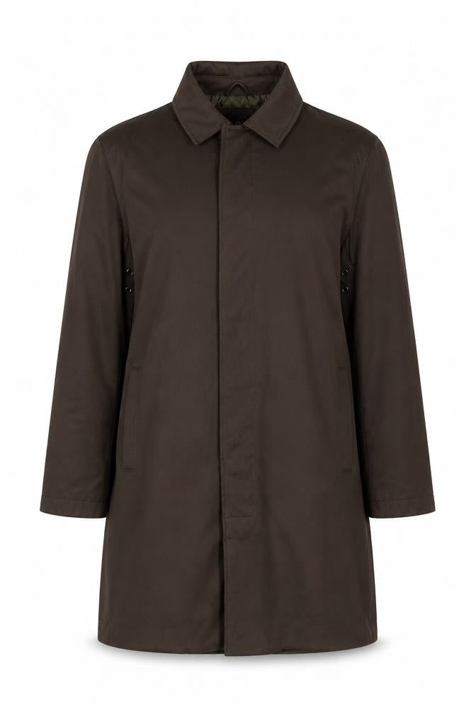 Paul Berman Women's Brown Overcoat M