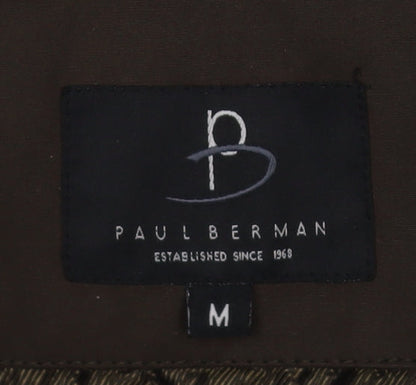 Paul Berman Women's Brown Overcoat M