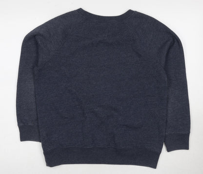 Jack Wills Women's Grey Pullover Sweatshirt Size 14