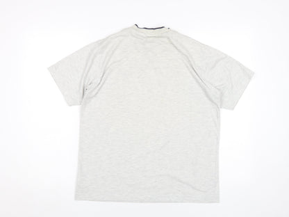 Umbro Boys Grey V-Neck T-Shirt Size 12 - Casual Basic Style