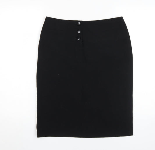 Red Herring Women's Black Pencil Skirt Size 12
