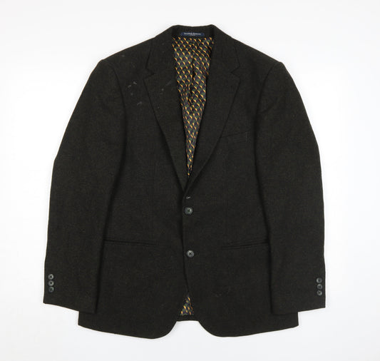 Sawyers & Hendricks Men's Black Blazer 38S