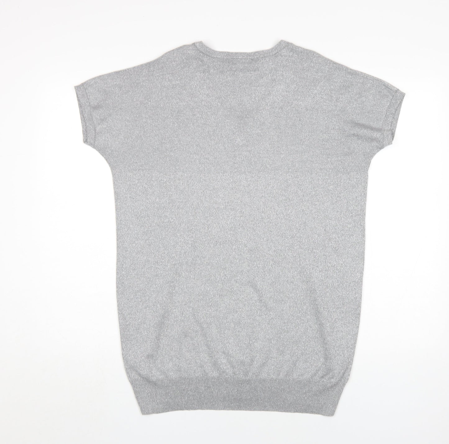 Wallis Grey Women's M T-Shirt Dress Viscose Blend