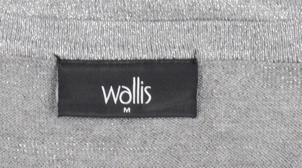 Wallis Grey Women's M T-Shirt Dress Viscose Blend
